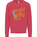 Easter Egg T-Rex as a Bunny Dinosaur Funny Kids Sweatshirt Jumper Heliconia