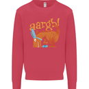 Easter Egg T-Rex as a Bunny Dinosaur Funny Kids Sweatshirt Jumper Heliconia