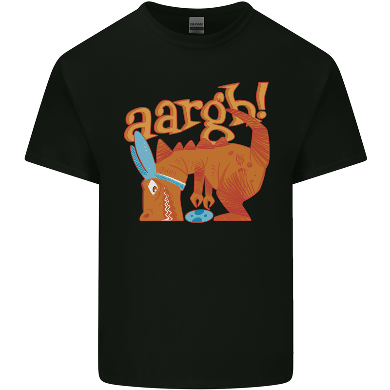 Easter Egg T-Rex as a Bunny Dinosaur Funny Kids T-Shirt Childrens Black