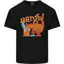 Easter Egg T-Rex as a Bunny Dinosaur Funny Mens Cotton T-Shirt Tee Top Black