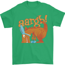 Easter Egg T-Rex as a Bunny Dinosaur Funny Mens T-Shirt Cotton Gildan Irish Green