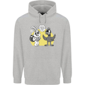 Easter Funny Chicken Eggs & Rabbit Childrens Kids Hoodie Sports Grey