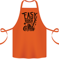 Easy Rider Motorcycle Motorbike Biker Cotton Apron 100% Organic Orange