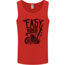 Easy Rider Motorcycle Motorbike Biker Mens Vest Tank Top Red