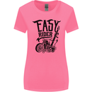 Easy Rider Motorcycle Motorbike Biker Womens Wider Cut T-Shirt Azalea