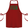 Eat Drink Be Irish St. Patrick's Day Cotton Apron 100% Organic Maroon