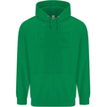 Eat Drink Be Irish St. Patrick's Day Mens 80% Cotton Hoodie Irish Green