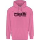 Eat Sleep 4X4 Off Road Roading Car Childrens Kids Hoodie Azalea