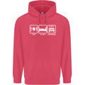 Eat Sleep 4X4 Off Road Roading Car Childrens Kids Hoodie Heliconia