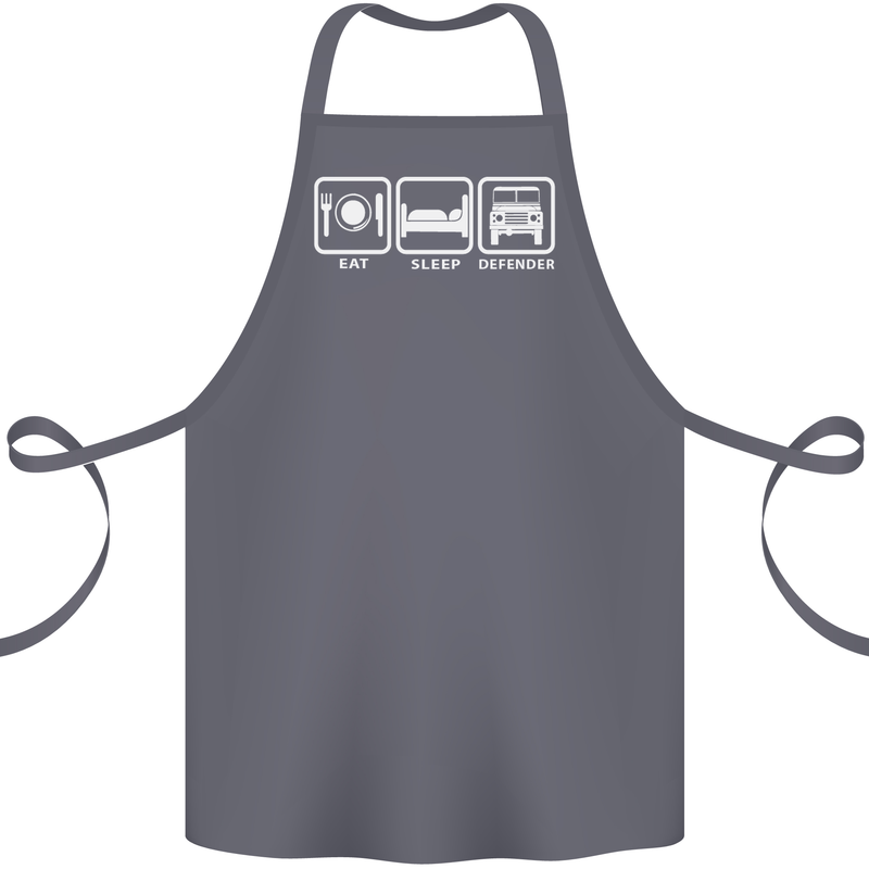 Eat Sleep 4X4 Off Road Roading Car Cotton Apron 100% Organic Steel