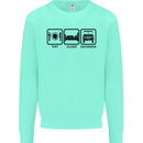 Eat Sleep 4X4 Off Road Roading Car Kids Sweatshirt Jumper Peppermint