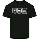 Eat Sleep 4X4 Off Road Roading Car Kids T-Shirt Childrens Black