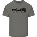 Eat Sleep 4X4 Off Road Roading Car Mens Cotton T-Shirt Tee Top Charcoal