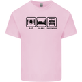 Eat Sleep 4X4 Off Road Roading Car Mens Cotton T-Shirt Tee Top Light Pink