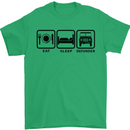 Eat Sleep 4X4 Off Road Roading Car Mens T-Shirt Cotton Gildan Irish Green