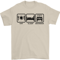 Eat Sleep 4X4 Off Road Roading Car Mens T-Shirt Cotton Gildan Sand