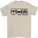 Eat Sleep 4X4 Off Road Roading Car Mens T-Shirt Cotton Gildan Sand