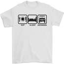 Eat Sleep 4X4 Off Road Roading Car Mens T-Shirt Cotton Gildan White