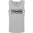 Eat Sleep 4X4 Off Road Roading Car Mens Vest Tank Top Sports Grey