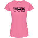 Eat Sleep 4X4 Off Road Roading Car Womens Petite Cut T-Shirt Azalea