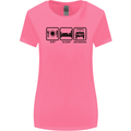Eat Sleep 4X4 Off Road Roading Car Womens Wider Cut T-Shirt Azalea
