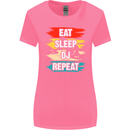 Eat Sleep DJ Repeat DJing Music Womens Wider Cut T-Shirt Azalea