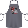 Eat Sleep Ride Motocross Dirt Bike MotoX Cotton Apron 100% Organic Steel