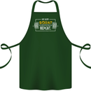 Eat Sleep Squat Repeat Gym Training Top Cotton Apron 100% Organic Forest Green