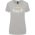 Eat Sleep Squat Repeat Gym Training Top Womens Wider Cut T-Shirt Sports Grey