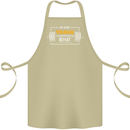 Eat Sleep Train Repeat Gym Training Top Cotton Apron 100% Organic Khaki