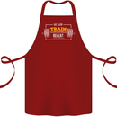 Eat Sleep Train Repeat Gym Training Top Cotton Apron 100% Organic Maroon