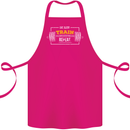 Eat Sleep Train Repeat Gym Training Top Cotton Apron 100% Organic Pink