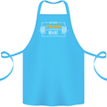 Eat Sleep Train Repeat Gym Training Top Cotton Apron 100% Organic Turquoise