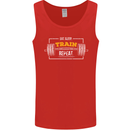 Eat Sleep Train Repeat Gym Training Top Mens Vest Tank Top Red