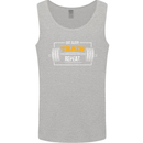 Eat Sleep Train Repeat Gym Training Top Mens Vest Tank Top Sports Grey