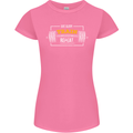 Eat Sleep Train Repeat Gym Training Top Womens Petite Cut T-Shirt Azalea