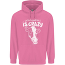 Eating Animals Is Crazy Vegetarian Vegan Childrens Kids Hoodie Azalea