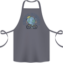Ecological Environment Climate Change Cycling Cotton Apron 100% Organic Steel