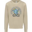 Ecological Environment Climate Change Cycling Mens Sweatshirt Jumper Sand