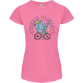 Ecological Environment Climate Change Cycling Womens Petite Cut T-Shirt Azalea