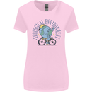Ecological Environment Climate Change Cycling Womens Wider Cut T-Shirt Light Pink