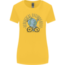 Ecological Environment Climate Change Cycling Womens Wider Cut T-Shirt Yellow