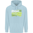 Ecology is Self-Love Climate Change Childrens Kids Hoodie Light Blue