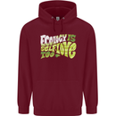 Ecology is Self-Love Climate Change Childrens Kids Hoodie Maroon