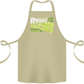 Ecology is Self-Love Climate Change Cotton Apron 100% Organic Khaki