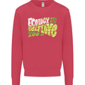 Ecology is Self-Love Climate Change Kids Sweatshirt Jumper Heliconia