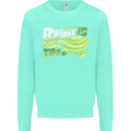 Ecology is Self-Love Climate Change Kids Sweatshirt Jumper Peppermint