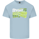 Ecology is Self-Love Climate Change Kids T-Shirt Childrens Light Blue