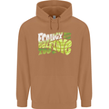 Ecology is Self-Love Climate Change Mens 80% Cotton Hoodie Caramel Latte