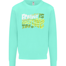 Ecology is Self-Love Climate Change Mens Sweatshirt Jumper Peppermint